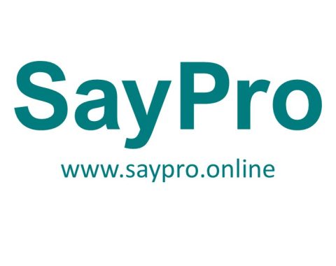 SayPro Course in Call Center Operation 10313