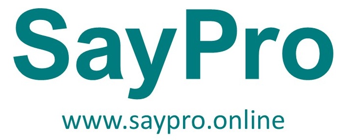 SayPro Logo - Half