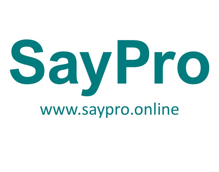 SayPro LMS Learning Management System in VISSERHOEK Area